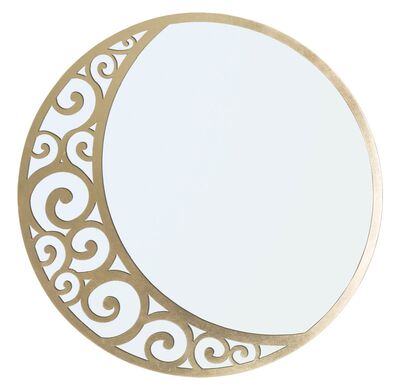 Specchio arredo rotondo luna camera da letto cm 72  41623