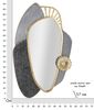 Specchio da parete forma destrutturata multi forme 55,9x90,8  41857 - foto 5