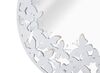 Particolare di Specchio decorativo da ingresso o camera da letto bianco farfalle 62,5cm  41619