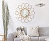 Specchio decorativo da muro ghirigoro rattan e metallo 65,5cm  41845 - foto 4