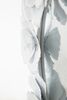Specchio decorativo soggiorno bianco fiori sfumati oro 82cm  41620 - foto 4