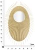 Specchio arredo design ovale linee 75x110,5  41615 - foto 7