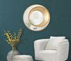 Specchio rotondo da muro design vortice 70cm  41626 - foto 4