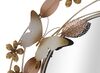 Immagine aggiuntiva di Specchio decorativo moderno trama di fiori e farfalle 82cm  41849