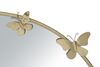 Particolare di Specchio da arredo grande con applicazione farfalle dorate 91cm  41613