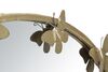 Ulteriore dettaglio di Specchio da arredo grande con applicazione farfalle dorate 91cm  41613