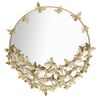 Specchio da arredo grande con applicazione farfalle dorate 91cm  41613