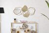 Specchio decorazione moderna da parete destrutturato forme strane 91x52  41847 - foto 5