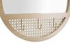 Immagine aggiuntiva di Specchi rotondo semplice cornice legno con appendiabiliti 50cm  41630