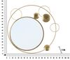 Specchio decorativo grande parete pianeti camera da letto 90cm  41622 - foto 4