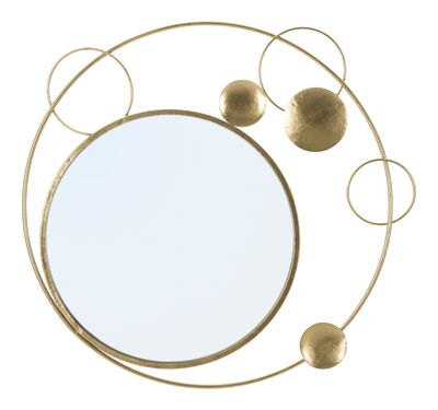 Specchio decorativo grande parete pianeti camera da letto 90cm  41622