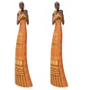Particolare di Due statue di donna africana con bimbo  39016