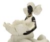 Statua soprammobile tribale donna africana con elefante 29x13x29  45456 - foto 4