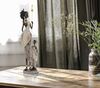 Statua africana donna tribale con bambino alta 46cm 11,5x8,5x46  41747 - foto 5