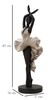 Statuetta ballerina quinta posizione tavolo soprammobile madia 17x14x43  41755 - foto 6