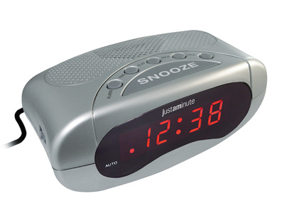 Sveglia a corrente con numeri illuminati led  42726