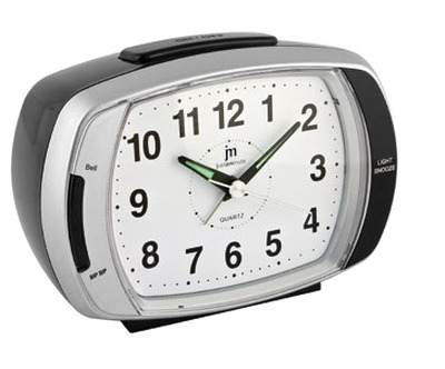 Sveglia da tavolo silenziosa grigio argento JD6014S LOWELL