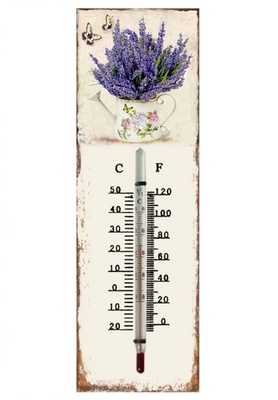 Decorazione da appendere termometro lavanda nella brocca  38895