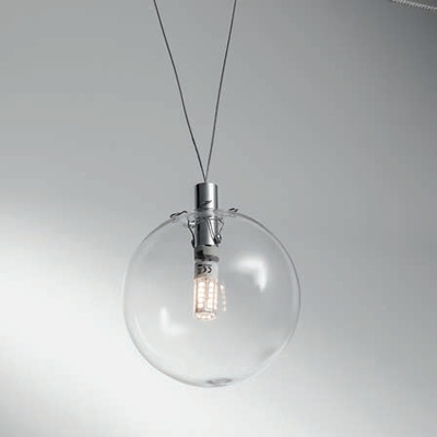 Sospensione con cavo e vetro pallina per tesata 12V 38871 LUCI E COLORI