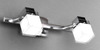 Lampada parete-soffitto 2 faretti 1095/F2 TOP LIGHT