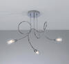 Lampadario 3 luci cromato moderno 1011/PL3-A FEELING TOP LIGHT