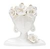 Immagine aggiuntiva di Centrotavola vaso per fiori donna bianco oro 21,7x14x21  41530