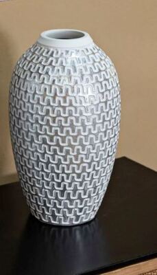 Vaso per fiori soggiorno da arredo ondulato medio 19,5x34  42861