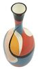 Immagine aggiuntiva di Vaso a forma di anfora colorato puzzle vivace foro stretto alto 66cm  42918