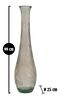 Vaso per fiori profilo elegante in vetro riciclato alto 99cm  42858 - foto 5