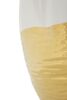 Ulteriore dettaglio di Vaso in ceramica oro e bianco smerlato 20x25 piccolo  42894