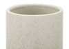 Particolare di Vaso decorativo soggiorno design tubolare ceramica con bolle 16x28  42892
