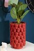 Vaso rosso arredo fragole golose 20x32  42865 - foto 6
