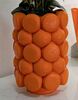 Vaso fiori decoro vitaminiche arance 19x28  42864
