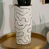 Vaso design raffinato ghirigoro moderno 16x32,5  42875