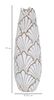 Vaso per fiori in resina alto 55cm diametro 18,5 imbocco stretto mod. A  41546 - foto 5