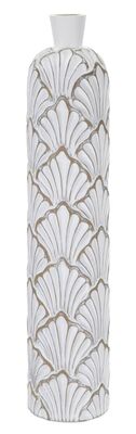 Vaso per fiori in resina alto 74cm diametro 15,5 imbocco stretto mod. B  41547