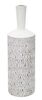 Vaso per fiori decorativo moderno con imbocco stretto modello C diametro 15x49,5  41543
