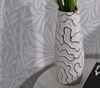 Vaso da arredo per interni ghirigoro design oro 12x29,5  42878