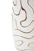 Vaso per fiori moderno soggiorno decoro ghirigoro 14,5x39,5  42877 - foto 4