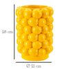Vaso particolare arredo giallo succosi limoni 21x28  42866 - foto 7