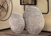 Vaso per fiori design moderno rotondo sottile Eclisse 48x13x44,5  41548 - foto 5