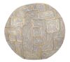 Vaso per fiori design moderno rotondo sottile Eclisse 48x13x44,5  41548