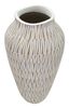 Immagine aggiuntiva di Vaso per fiori rorondo alto 44cm design moderno rigato  42884