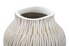 Ulteriore dettaglio di Vaso per fiori rorondo alto 44cm design moderno rigato  42884