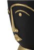 Particolare di Vaso tribale nero con dettagli oro 25x25  41537