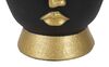 Ulteriore dettaglio di Vaso tribale nero con dettagli oro 25x25  41537