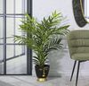Vaso tribale nero con dettagli oro 25x25  41537 - foto 4