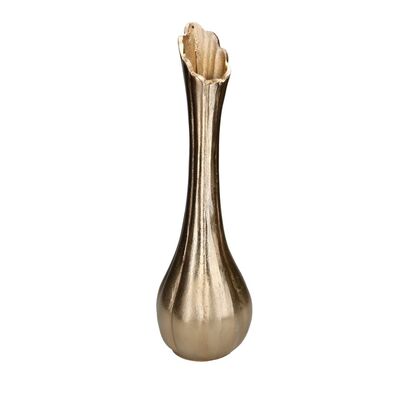 Vaso in metallo alto 50,5cm diametro 15cm  39013
