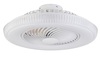 Particolare di Plafoniera diffusore plissettato led design con ventilatore  41944