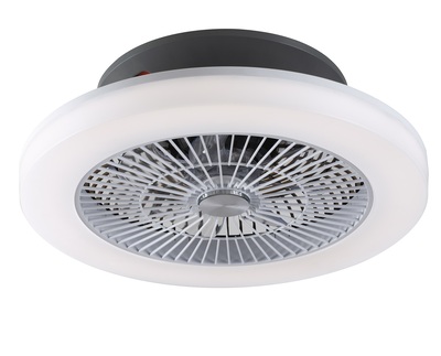 Ventilatore con pale nascoste con luce led e controllo Alexa 41941 LUCI MODERNE
